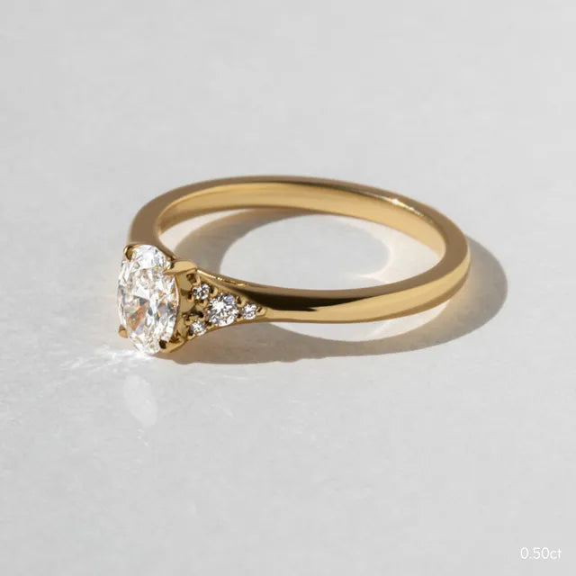 Francis Yellow Gold Engagement Ring