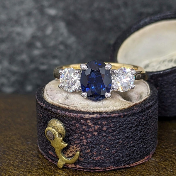 Three-Stone Rings