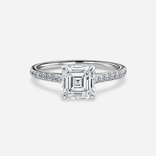 Aisha White Gold Engagement Ring