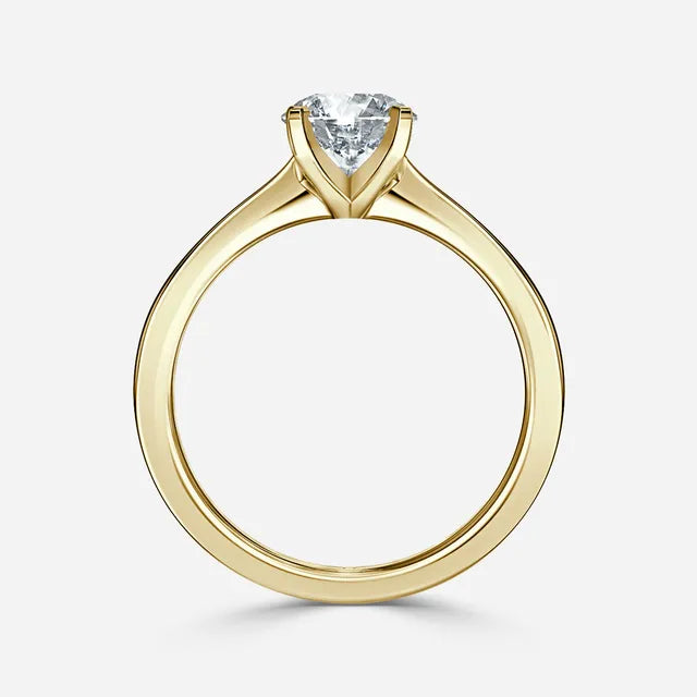 Firefly Yellow Gold Engagement Ring
