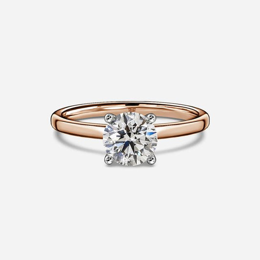 Kate Two Tone Rose Gold Engagement Ring