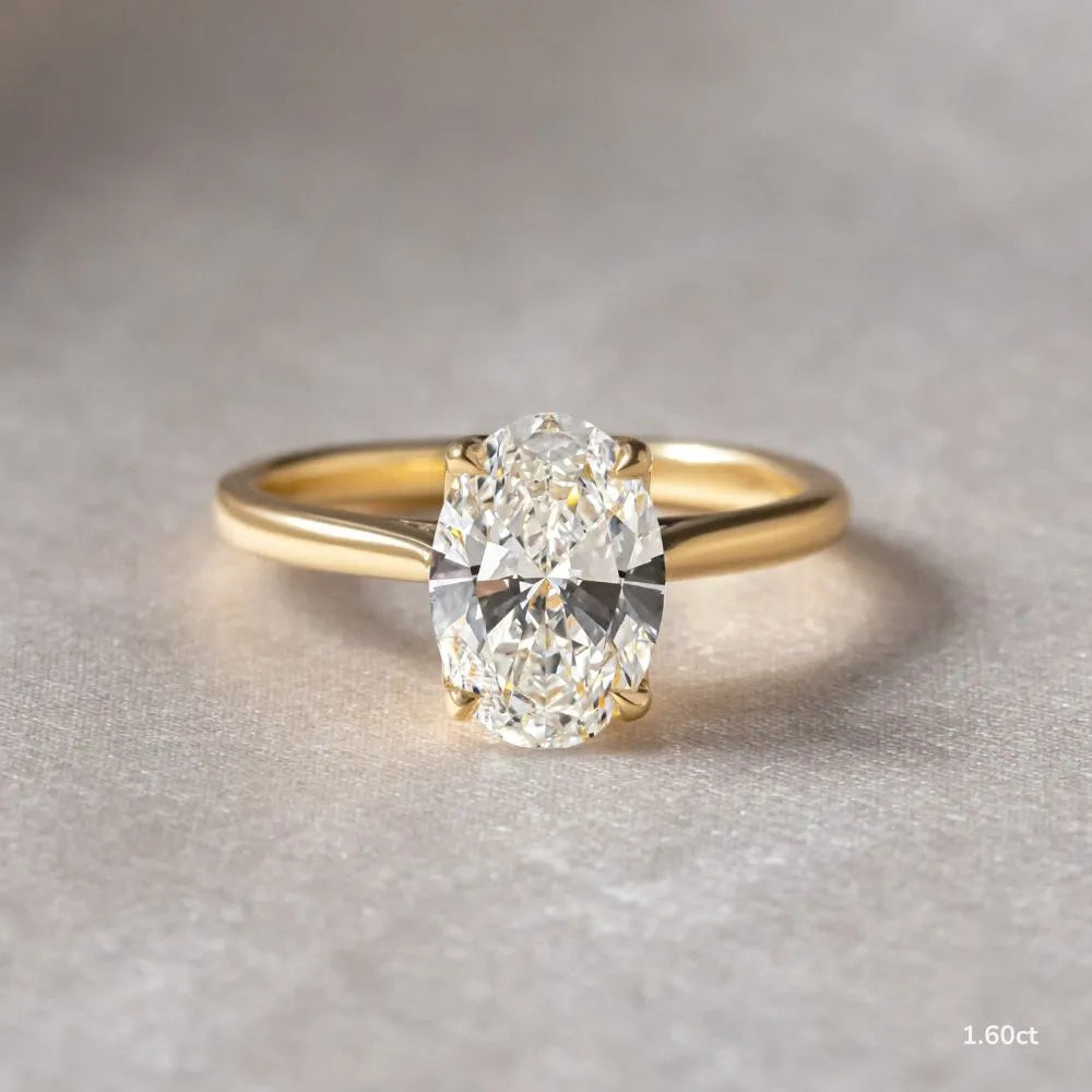 Aerin Yellow Gold Engagement Ring