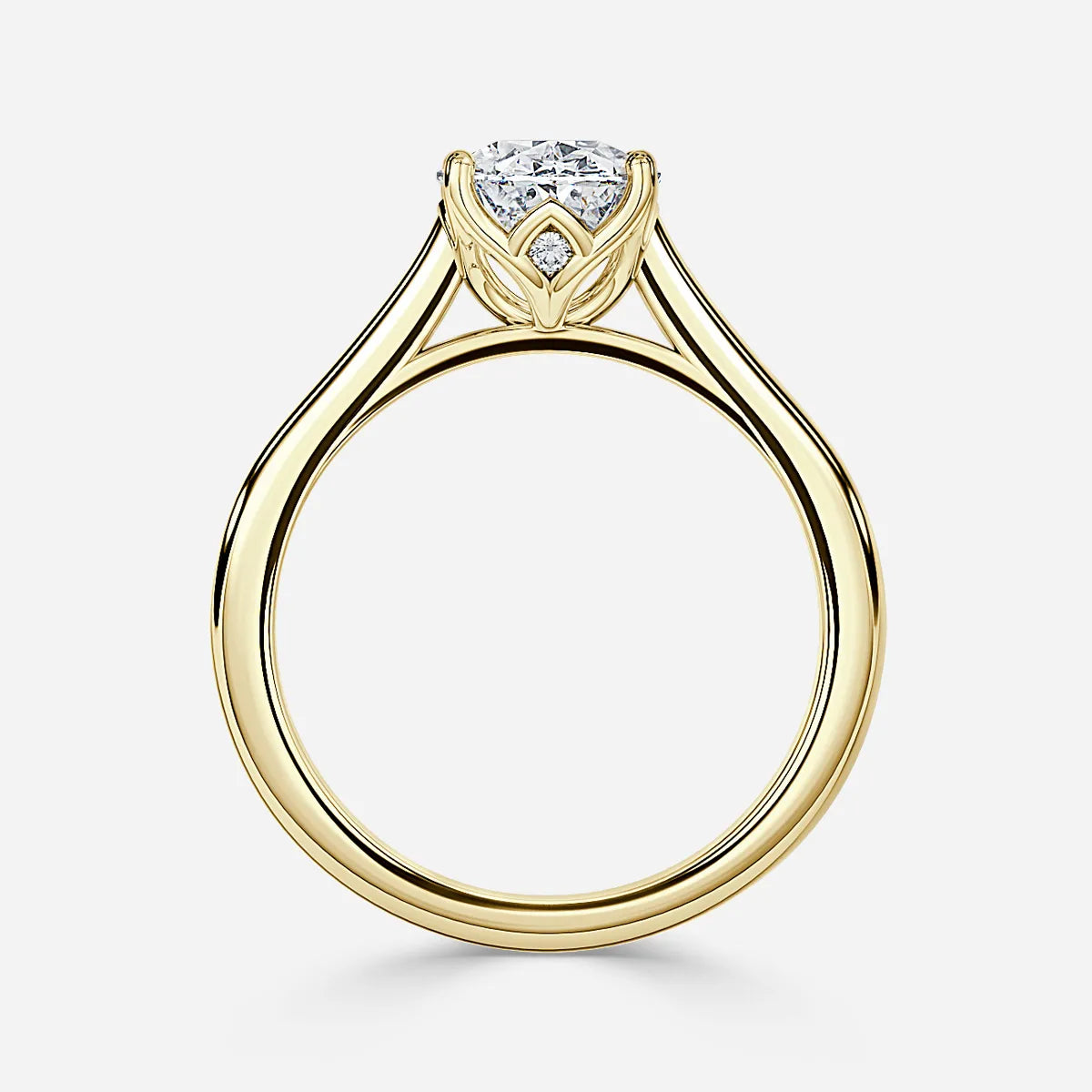 Aerin Yellow Gold Engagement Ring
