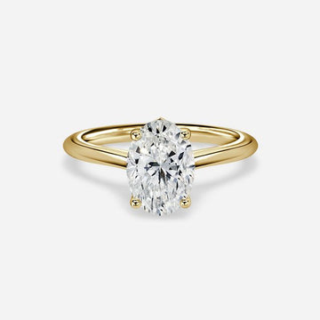 Aerin Yellow Gold Engagement Ring