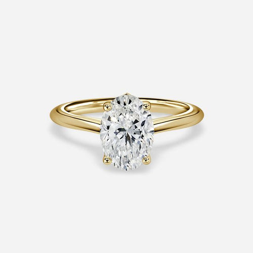 Aerin Yellow Gold Engagement Ring