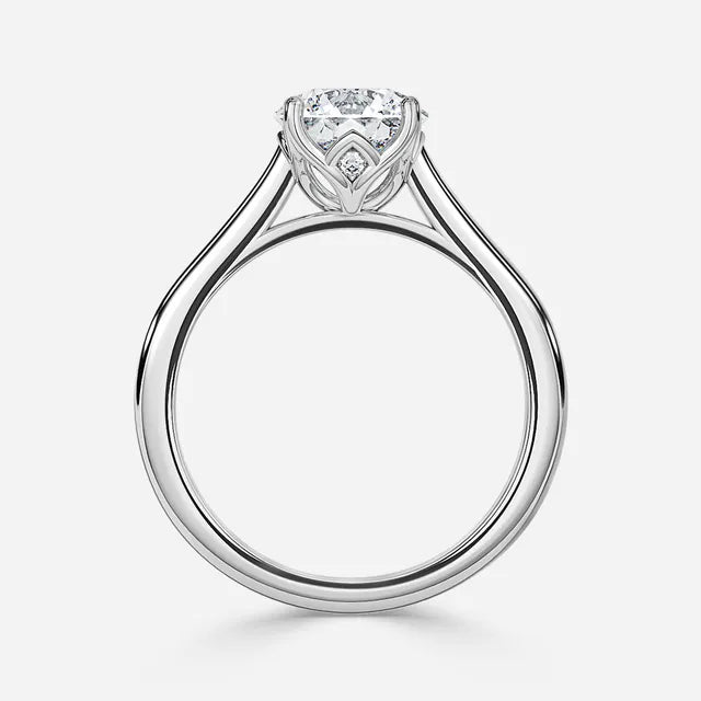 Aerin White Gold Unique Engagement Ring