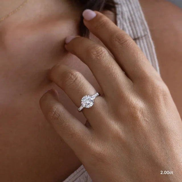 Kenzo White Gold Engagement Ring
