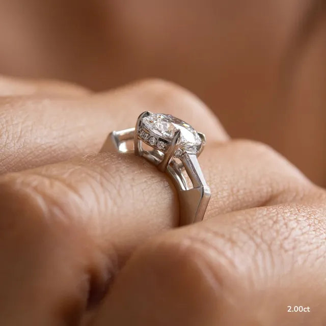 Kenzo White Gold Engagement Ring