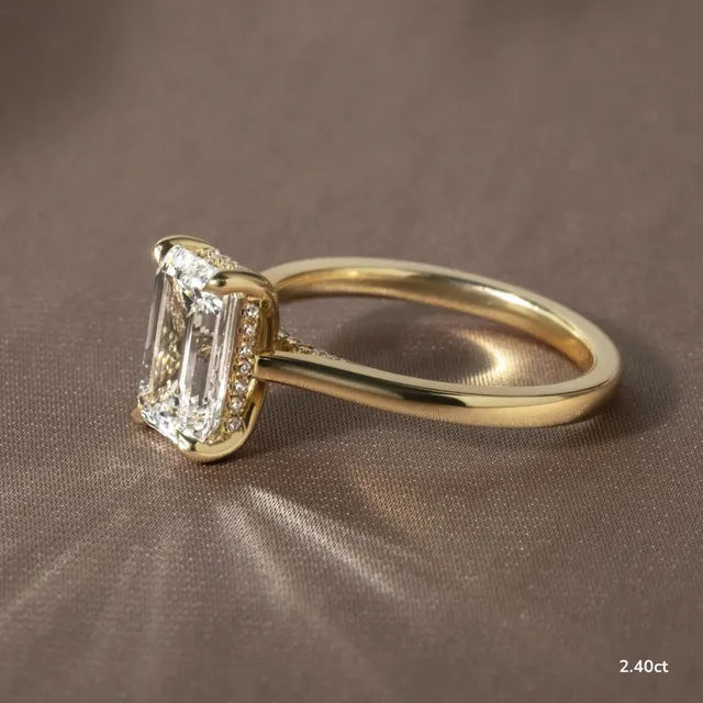 Juliette Yellow Gold Engagement Ring