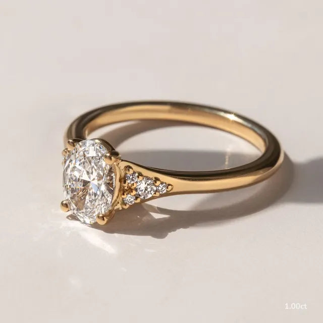 Francis Yellow Gold Engagement Ring